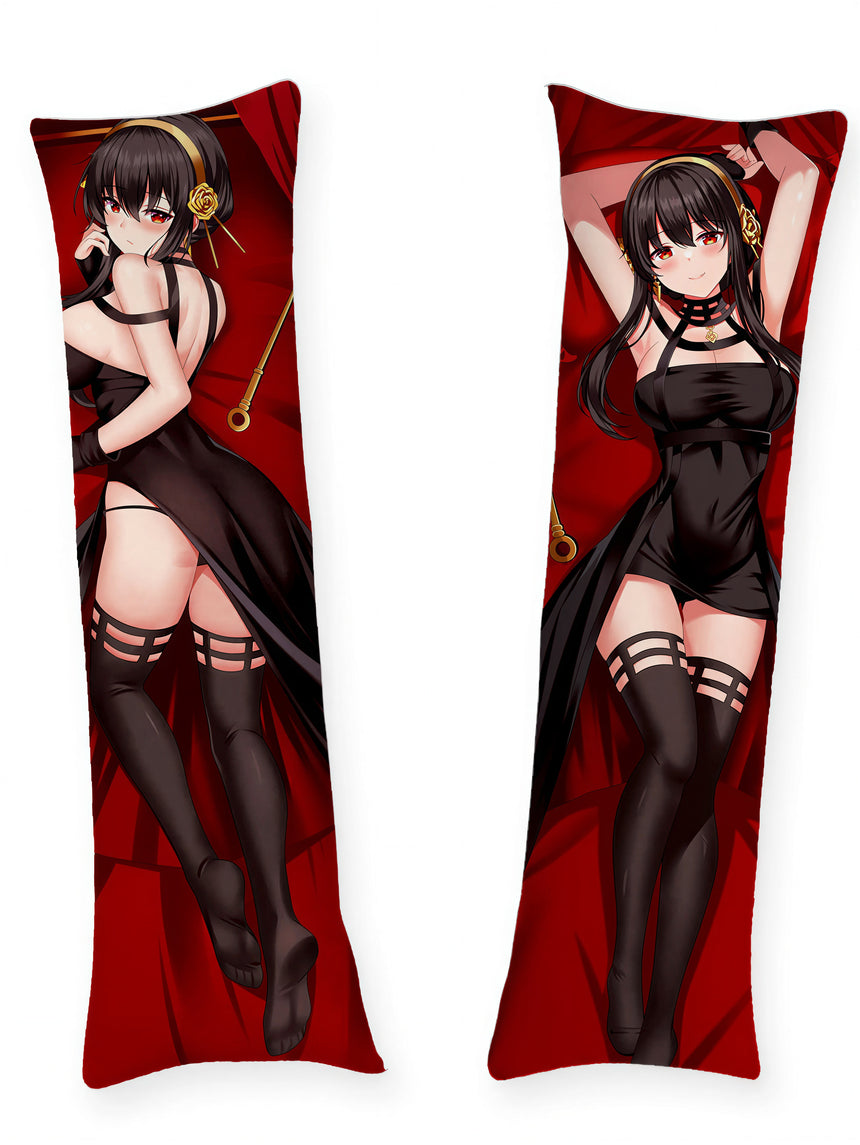 Yor Zwarte Jurk Dakimakura