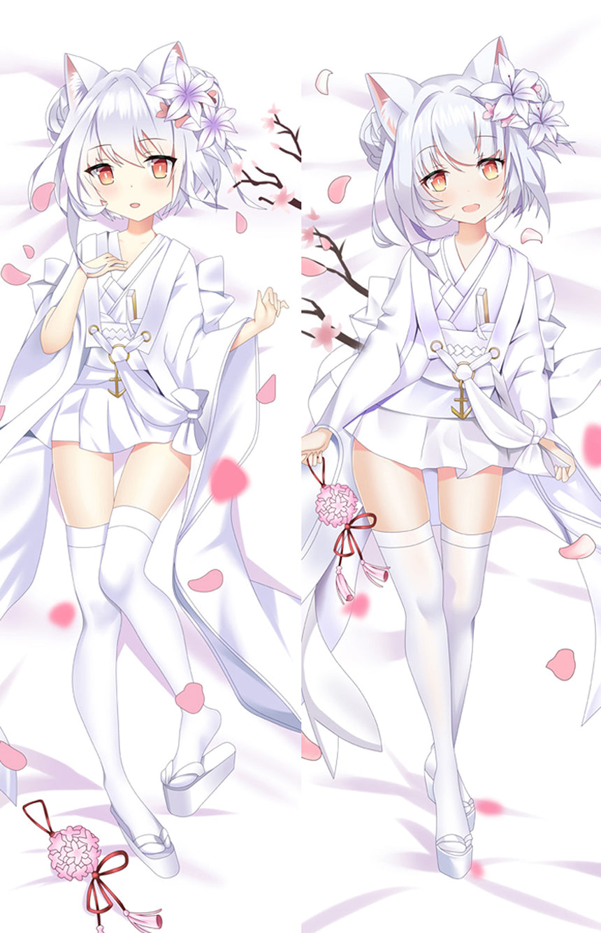 Yukikaze Witte Kimono Dakimakura