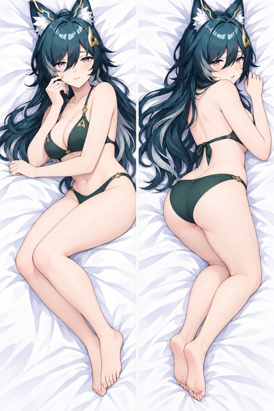 Yukong Jadegroene Bikini Dakimakura