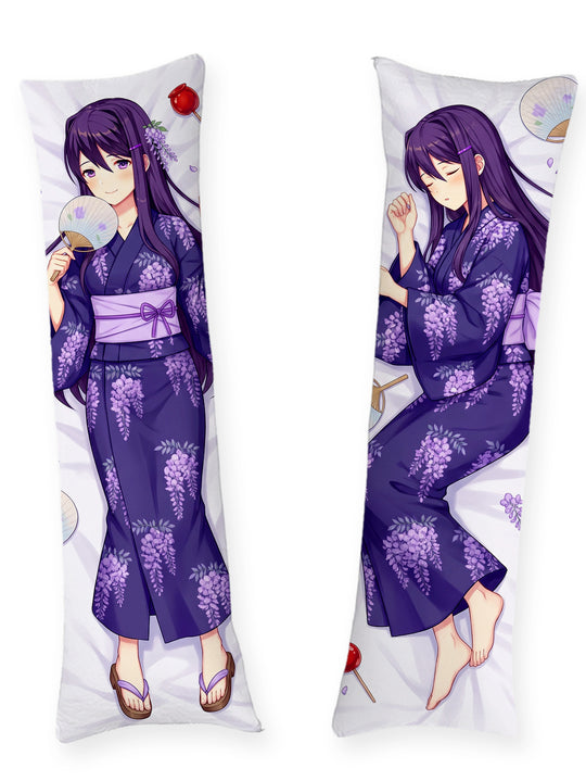 Yuri DDLC Blauweregen Yukata Dakimakura