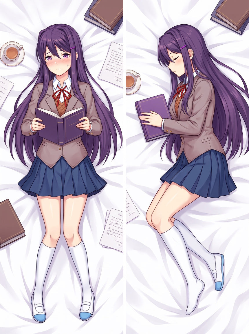 Yuri DDLC Literatuurclub Uniform Dakimakura