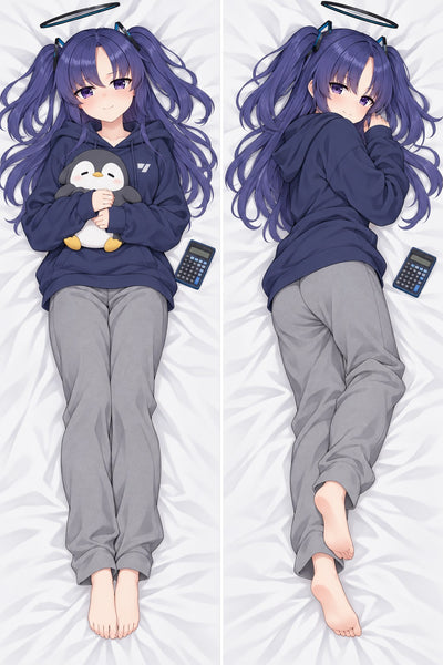 Yuuka Marineblauwe Hoodie Dakimakura