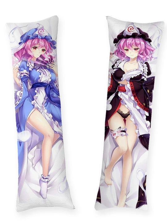 Yuyuko Saigyouji Blauwe Kimono Dakimakura