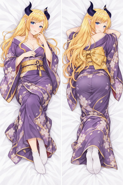 Yuzuki Choco Paarse Kimono Dakimakura
