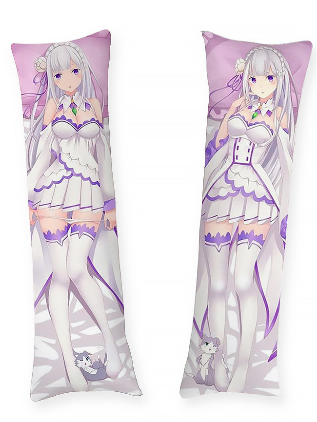 Emilia Body Pillow <br/>  Emilia Kawaii