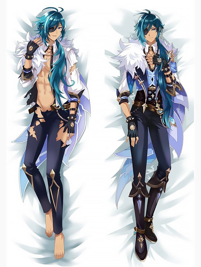 Kaeya Body Pillow <br/>  Kaeya Uniform Torn