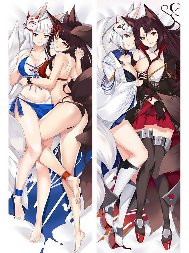 Kaga Et Akagi Body Pillow <br/>  Kaga and Akagi in Bikini