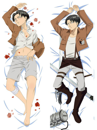 levi-ackerman-dood-lichaam-kussens